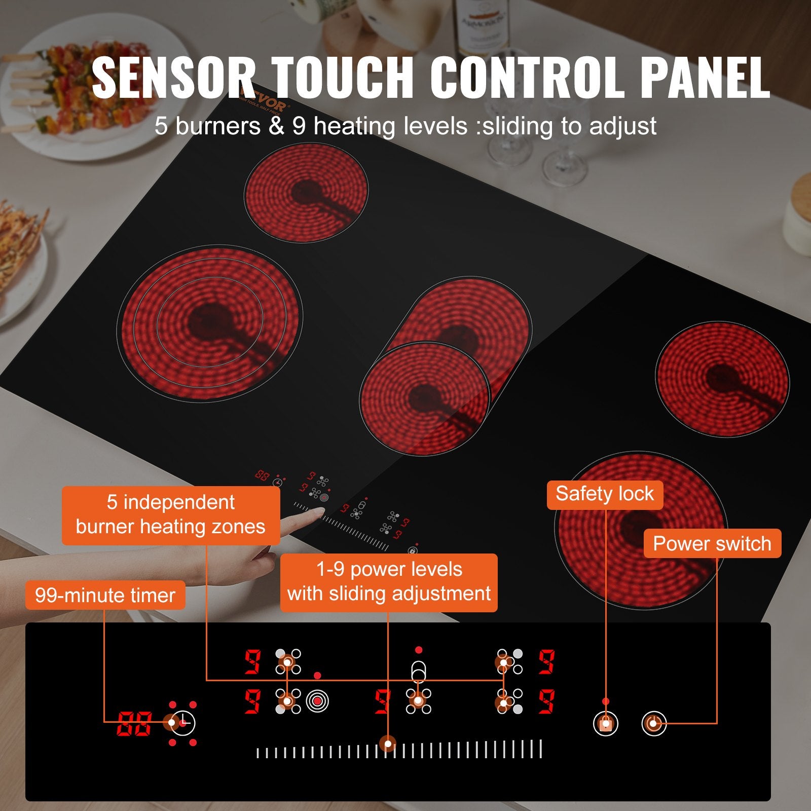 Built-In Electric Cooktop