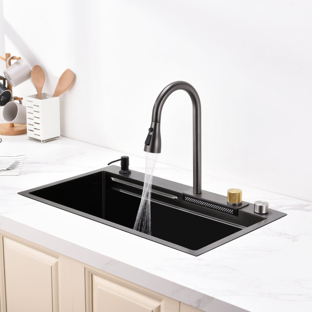 Waterfall Kitchen Sink