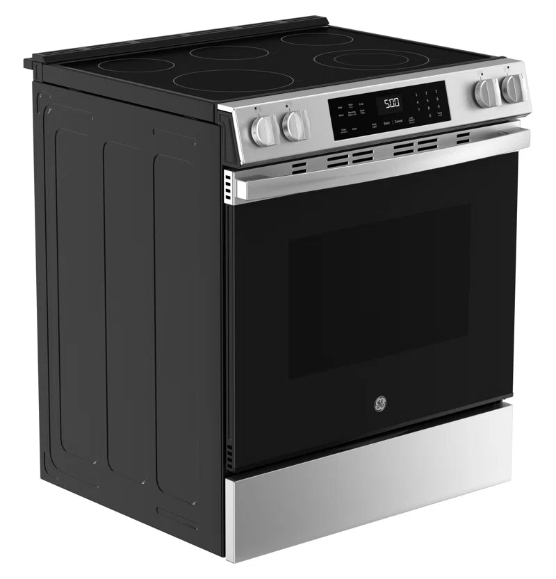 GE® 30" Slide-In Electric Range