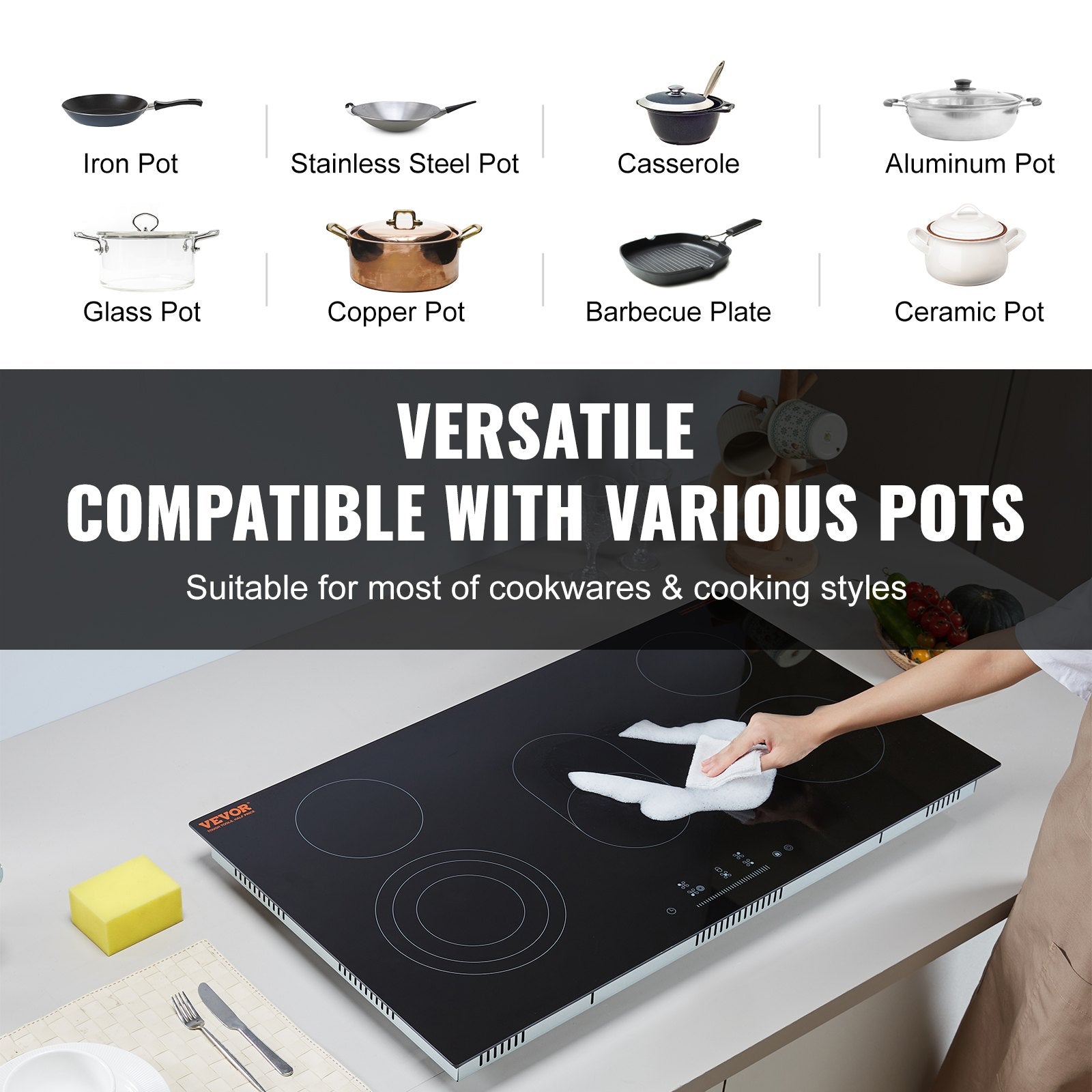 Built-In Electric Cooktop