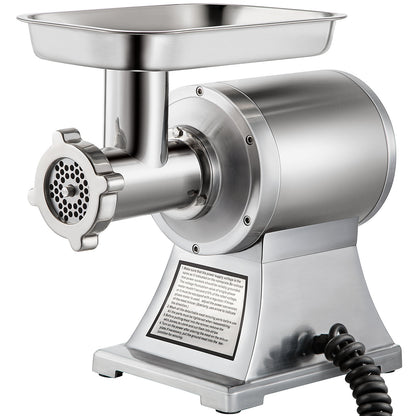 Commercial Electric Meat Grinder 300-1260Lb/H Sausage Mincer Stuffer Stainless