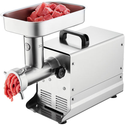 Commercial Electric Meat Grinder 300-1260Lb/H Sausage Mincer Stuffer Stainless