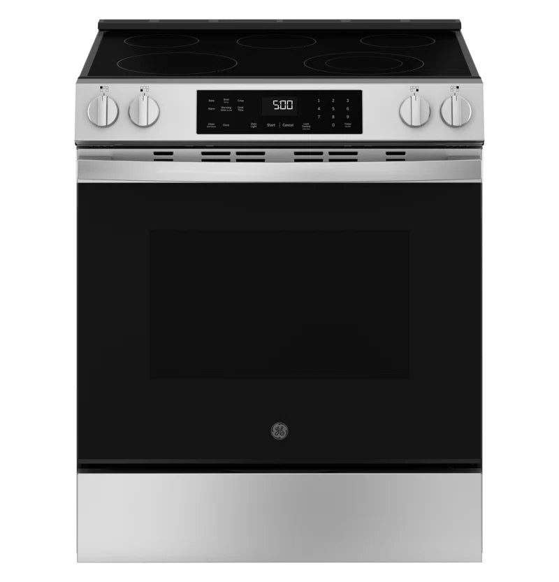 GE® 30" Slide-In Electric Range