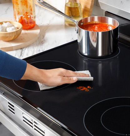 GE® 30" Slide-In Electric Range