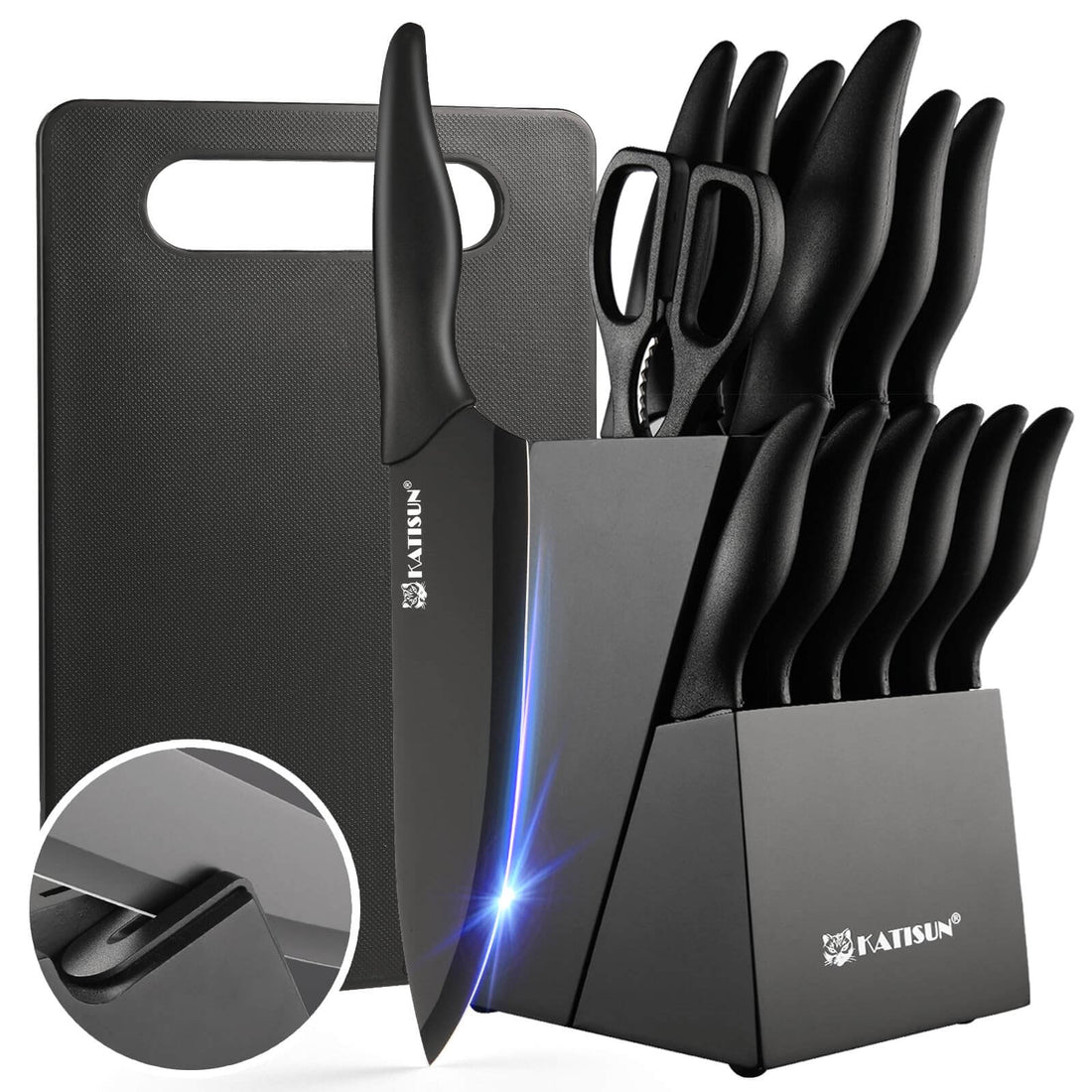 16 Piece Kitchen Knife Set