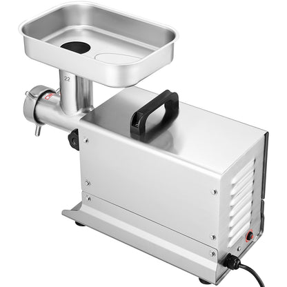 Commercial Electric Meat Grinder 300-1260Lb/H Sausage Mincer Stuffer Stainless