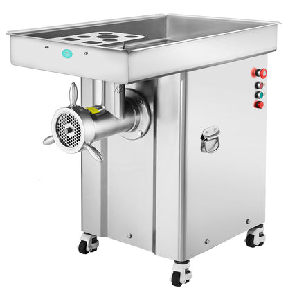 Commercial Electric Meat Grinder 300-1260Lb/H Sausage Mincer Stuffer Stainless