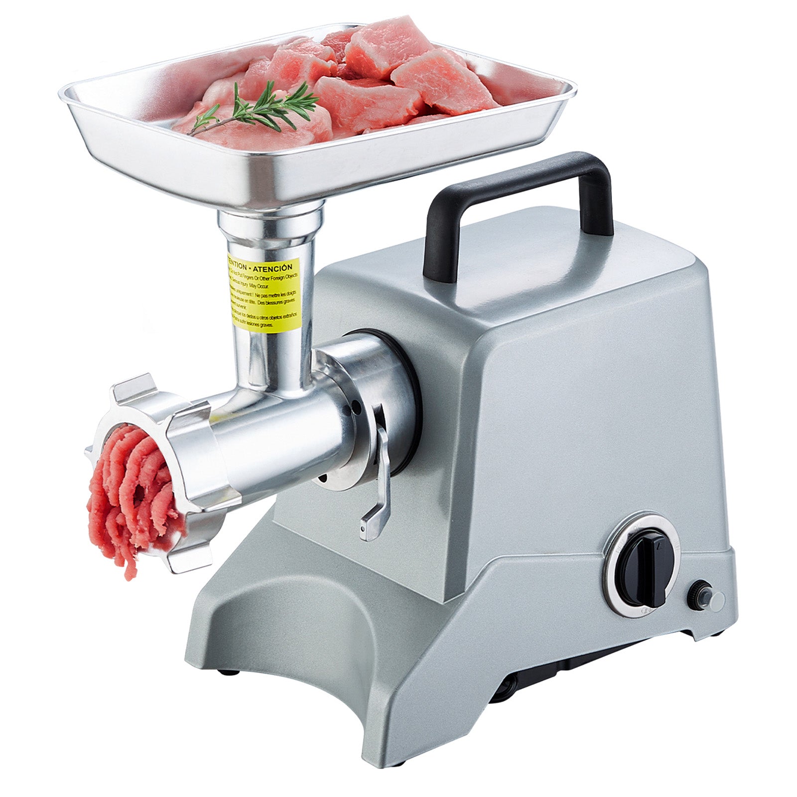 Commercial Electric Meat Grinder 300-1260Lb/H Sausage Mincer Stuffer Stainless