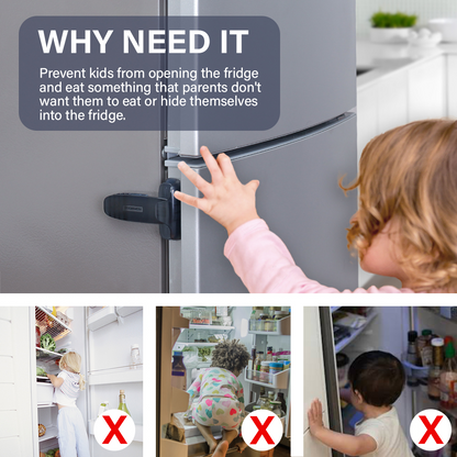 Child Lock Refrigerator Door