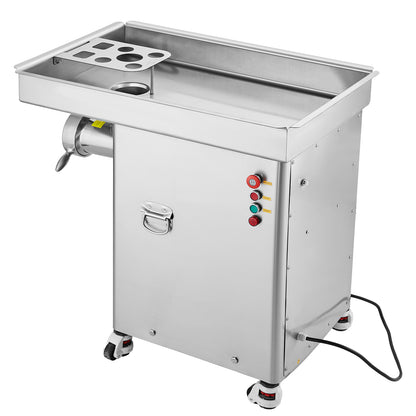 Commercial Electric Meat Grinder 300-1260Lb/H Sausage Mincer Stuffer Stainless