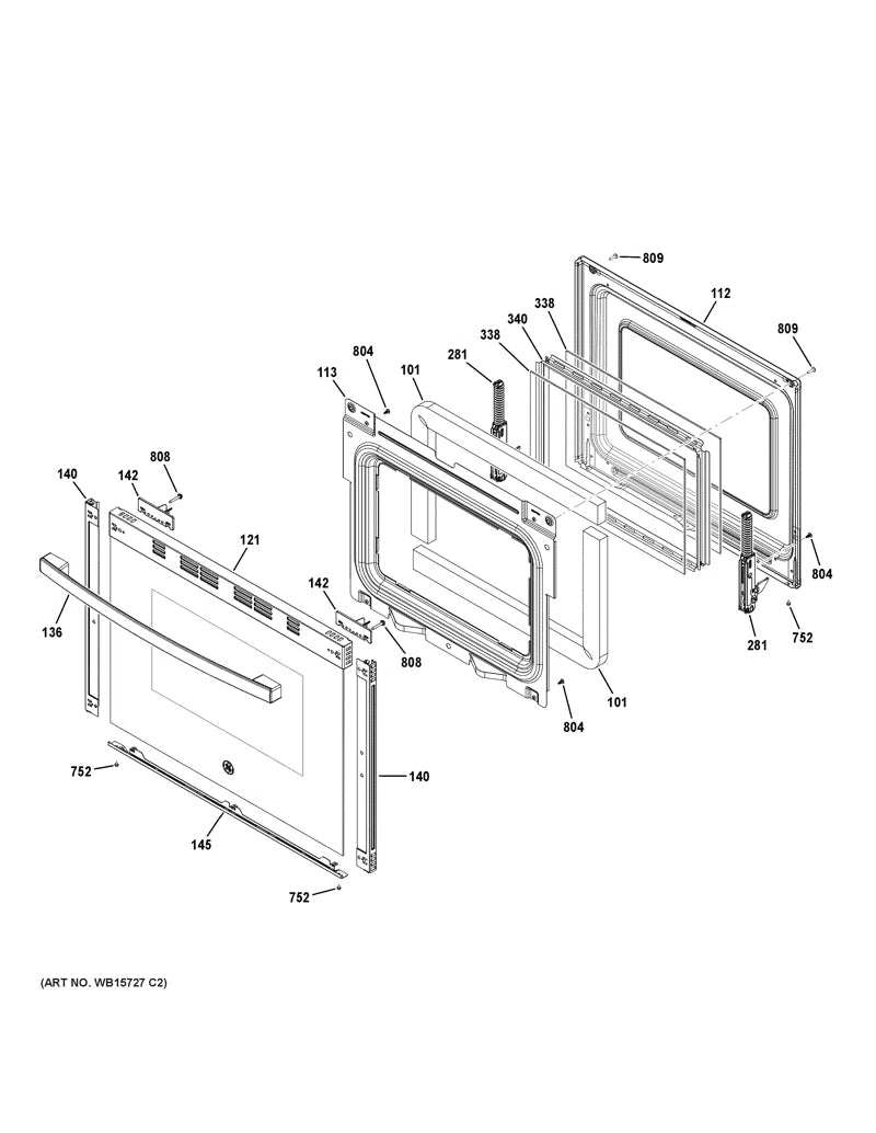 GE® 30" Slide-In Electric Range