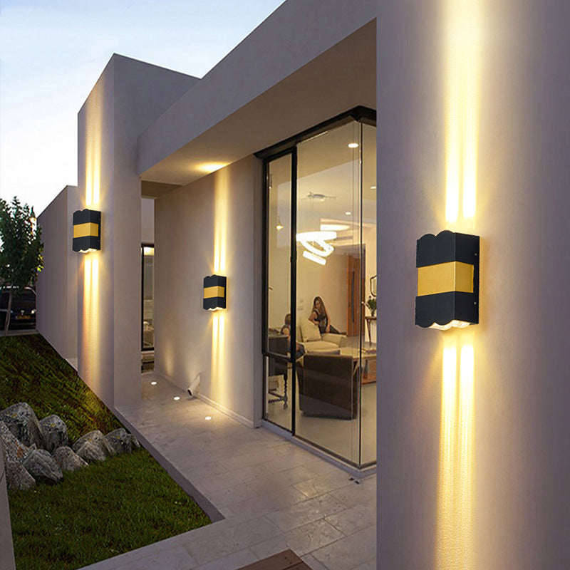 Outdoor Waterproof LED Spotlight Linear Wall Lamp