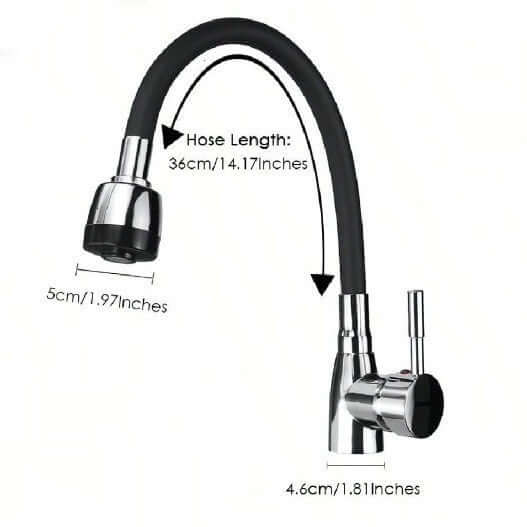 360-Degree Rotating Kitchen Faucet