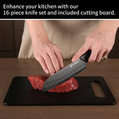 16 Piece Kitchen Knife Set