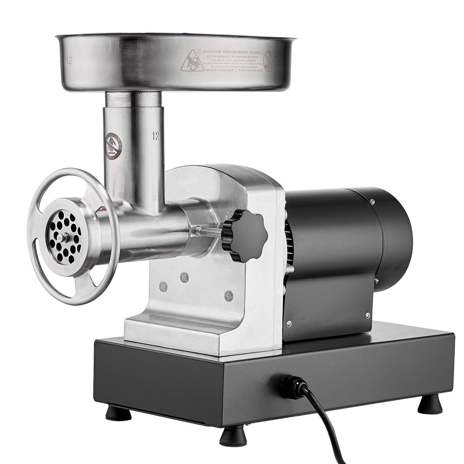 Commercial Electric Meat Grinder 300-1260Lb/H Sausage Mincer Stuffer Stainless