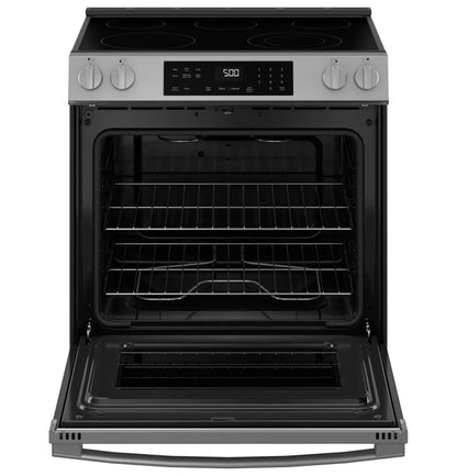 GE® 30" Slide-In Electric Range