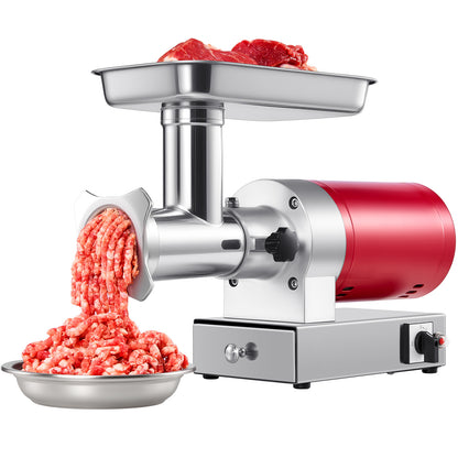 Commercial Electric Meat Grinder 300-1260Lb/H Sausage Mincer Stuffer Stainless