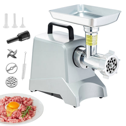 Commercial Electric Meat Grinder 300-1260Lb/H Sausage Mincer Stuffer Stainless